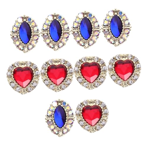 SAFIGLE 10 Stück Nägeldekoration Nagel Led Funkeln Reiz Gelnägel Zubehör Nägel Charme Anhänger Für Nägel Dekoration Für Nägel Edelsteine für Nägel Maniküre Dekoration Glas SAFIGLE 10 Stück Nägeldekoration Nagel Led Funkeln Reiz Gelnägel Zubehör Nägel Charme Anhänger Für Nägel Dekoration Für Nägel Edelsteine für Nägel Maniküre Dekoration Glas von SAFIGLE