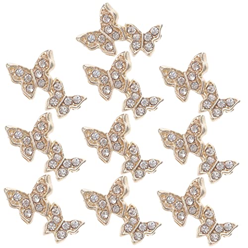 SAFIGLE 10 Stück Schmetterlings Nagel Zubehör Für Schmetterlinge Nagel Juwelen Edelsteine Nagelverzierungen Nagelkunst Charm Nagelkristalle Trendige Dekoration Schmetterlinge SAFIGLE 10 Stück Schmetterlings Nagel Zubehör Für Schmetterlinge Nagel Juwelen Edelsteine Nagelverzierungen Nagelkunst Charm Nagelkristalle Trendige Dekoration Schmetterlinge von SAFIGLE