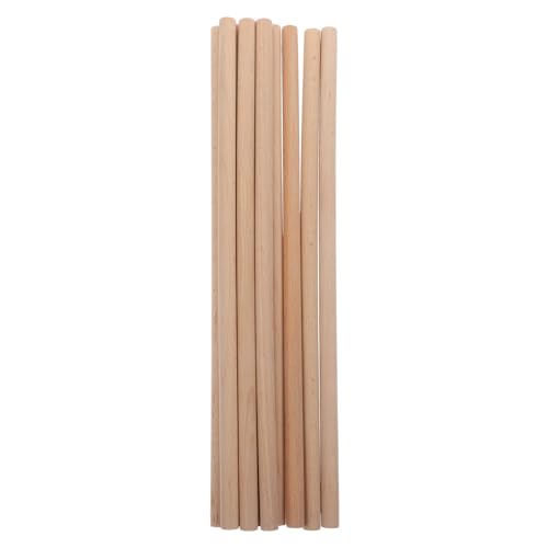 SAFIGLE 10 Stück Teiliges Buchenholzstäbe DIY Holzstab Basteln für Trommelstöcke Natürliche Holzleisten Sicher und Vielseitig für Handgemachte Kreativprojekte SAFIGLE 10 Stück Teiliges Buchenholzstäbe DIY Holzstab Basteln für Trommelstöcke Natürliche Holzleisten Sicher und Vielseitig für Handgemachte Kreativprojekte von SAFIGLE