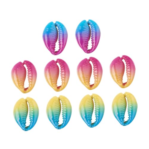 SAFIGLE 10 Stück Teiliges Bunte Muschelanhänger ohne Loch Lackiert mit Farbverlauf Leichter Natürlicher Schmuck für Frauen Geeignet für Ohrringe Armbänder Fußkettchen Originelles Basteln SAFIGLE 10 Stück Teiliges Bunte Muschelanhänger ohne Loch Lackiert mit Farbverlauf Leichter Natürlicher Schmuck für Frauen Geeignet für Ohrringe Armbänder Fußkettchen Originelles Basteln von SAFIGLE