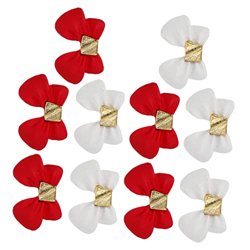 SAFIGLE 10 Stück Teiliges DIY Nagelcharms Schleifenform Matte Weiße und Rote Maniküre Dekorationen Kreative Nail Art Ornamente für Anfänger und Profis Festliche Nageldesign Accessoires SAFIGLE 10 Stück Teiliges DIY Nagelcharms Schleifenform Matte Weiße und Rote Maniküre Dekorationen Kreative Nail Art Ornamente für Anfänger und Profis Festliche Nageldesign Accessoires von SAFIGLE