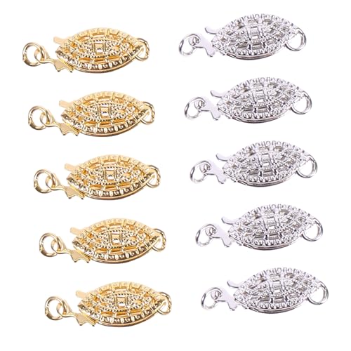 SAFIGLE 10 Stück Teiliges Fischhaken design Kleine Elegante Ketten Armbandverschlüsse für DIY Schmuckherstellung Modische Vielseitige Schmuckzubehör SAFIGLE 10 Stück Teiliges Fischhaken design Kleine Elegante Ketten Armbandverschlüsse für DIY Schmuckherstellung Modische Vielseitige Schmuckzubehör von SAFIGLE
