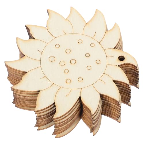 SAFIGLE 10 Stück Teiliges Holzblumen Scheiben Naturbelassen zum Bemalen Holzdekoration Basteln DIY Handgemalt Sicher Langlebig für Kreative Holzdeko Holzhandwerk SAFIGLE 10 Stück Teiliges Holzblumen Scheiben Naturbelassen zum Bemalen Holzdekoration Basteln DIY Handgemalt Sicher Langlebig für Kreative Holzdeko Holzhandwerk von SAFIGLE