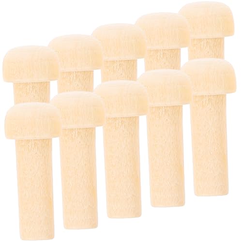 SAFIGLE 10 Stück Teiliges Mini Holzstäbe aus Massivholz Glatte Oberfläche Vielseitig für DIY Möbel Handwerk Bemalbar Kompakt und Leicht Transportierbar für Kreative Bastelprojekte SAFIGLE 10 Stück Teiliges Mini Holzstäbe aus Massivholz Glatte Oberfläche Vielseitig für DIY Möbel Handwerk Bemalbar Kompakt und Leicht Transportierbar für Kreative Bastelprojekte von SAFIGLE