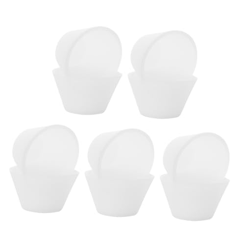 SAFIGLE 10 Stück Teiliges Silikonbasierte Wiederverwendbare Mischbecher für Epoxidharz Langlebig und Gesundheitlich Unbedenklich für DIY projekte Heimdekoration und Präzises Mischen von SAFIGLE