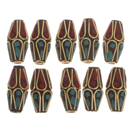 SAFIGLE 10 Stück Vintage Perlen Perlenzubehör Armbandperlen Schmuckzubehör DIY -Schmuckperlen Schmuck Perlen machen SAFIGLE 10 Stück Vintage Perlen Perlenzubehör Armbandperlen Schmuckzubehör DIY -Schmuckperlen Schmuck Perlen machen von SAFIGLE