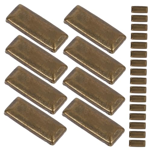 SAFIGLE 100 Stück Metall Kupfer Rechteckige Nieten DIY Kleidung Dekoration für Gürtel Taschen Schuhe Jacken Vintage Stil Langlebig und Vielseitig für Modeaccessoires SAFIGLE 100 Stück Metall Kupfer Rechteckige Nieten DIY Kleidung Dekoration für Gürtel Taschen Schuhe Jacken Vintage Stil Langlebig und Vielseitig für Modeaccessoires von SAFIGLE