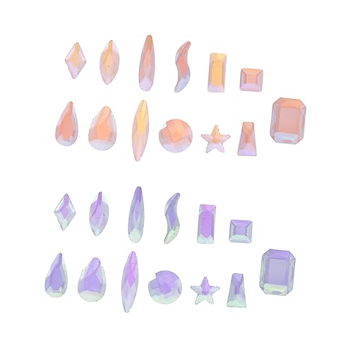SAFIGLE 100 Stück Nail Art Dekorationen Glitzernde Nail Gems für Maniküre und DIY Projekte für Besondere Anlässe SAFIGLE 100 Stück Nail Art Dekorationen Glitzernde Nail Gems für Maniküre und DIY Projekte für Besondere Anlässe von SAFIGLE