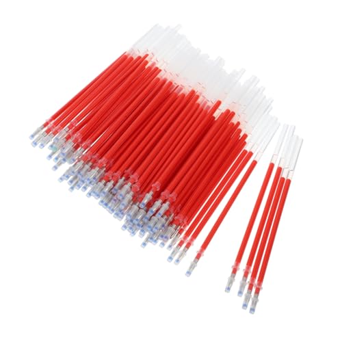 SAFIGLE 100 Stück Rote Kugelschreiber Nachfüllminen Gel Pen Refills für Büro und Schule Auslaufsicher Gleichmäßiger Tintenfluss Kompatibel mit Standard Gelstiften Praktische SAFIGLE 100 Stück Rote Kugelschreiber Nachfüllminen Gel Pen Refills für Büro und Schule Auslaufsicher Gleichmäßiger Tintenfluss Kompatibel mit Standard Gelstiften Praktische von SAFIGLE