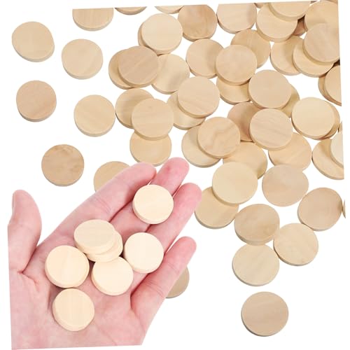 SAFIGLE 100 Stück Runde Holzscheiben zum Basteln Unvollendete Naturholzplatten Glatt DIY Holzstücke für Rustikale Dekoration Hochzeit Streudeko und Handwerk SAFIGLE 100 Stück Runde Holzscheiben zum Basteln Unvollendete Naturholzplatten Glatt DIY Holzstücke für Rustikale Dekoration Hochzeit Streudeko und Handwerk von SAFIGLE
