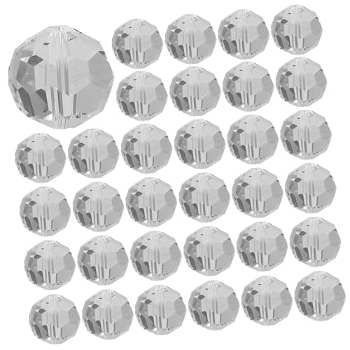 SAFIGLE 100 Stück mit Facetten für Vorhangherstellung Schimmernde Anhänger für Türvorhänge Dekorative Perlen für Raumteiler und Hängedekorationen SAFIGLE 100 Stück mit Facetten für Vorhangherstellung Schimmernde Anhänger für Türvorhänge Dekorative Perlen für Raumteiler und Hängedekorationen von SAFIGLE