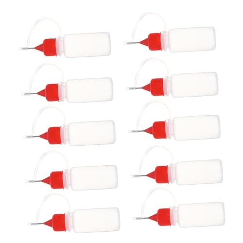 SAFIGLE 10Stücke Präzisionsnadelspitzen Squeeze Flaschen für DIY Quilling Acrylmalerei und Bastelprojekte Nachfüllbare Applikatorflaschen mit Präzisem Ausguss für Flüssigkeiten SAFIGLE 10Stücke Präzisionsnadelspitzen Squeeze Flaschen für DIY Quilling Acrylmalerei und Bastelprojekte Nachfüllbare Applikatorflaschen mit Präzisem Ausguss für Flüssigkeiten von SAFIGLE