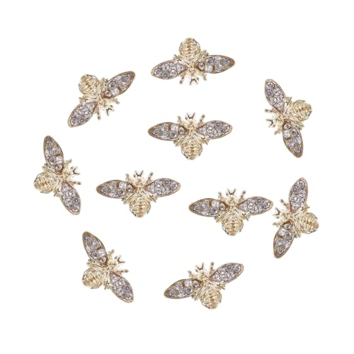 SAFIGLE 10Stücke Retro Biene Nagel Dekorationen aus Legierung Charmante DIY Nagelkunst für Natürliche und Künstliche Nägel für Partys und Besondere Anlässe SAFIGLE 10Stücke Retro Biene Nagel Dekorationen aus Legierung Charmante DIY Nagelkunst für Natürliche und Künstliche Nägel für Partys und Besondere Anlässe von SAFIGLE