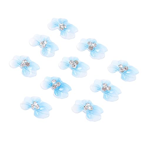 SAFIGLE 10Stücke Rhinestones Blumencharms Dekorative Strasssteine für Nageldesign Blühende Pearl Accessoires für DIY Nail Art Hautfreundlich und Langlebig SAFIGLE 10Stücke Rhinestones Blumencharms Dekorative Strasssteine für Nageldesign Blühende Pearl Accessoires für DIY Nail Art Hautfreundlich und Langlebig von SAFIGLE