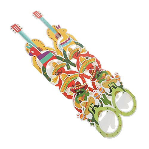 SAFIGLE 12 Stück 3D -Brillen -Requisiten Fiesta-Partyzubehör mexikanische brillendekoration Fiesta-Gastgeschenke Mexikanische Dekorationen Sonnenbrille Party-Deko-Requisite Papier SAFIGLE 12 Stück 3D -Brillen -Requisiten Fiesta-Partyzubehör mexikanische brillendekoration Fiesta-Gastgeschenke Mexikanische Dekorationen Sonnenbrille Party-Deko-Requisite Papier von SAFIGLE