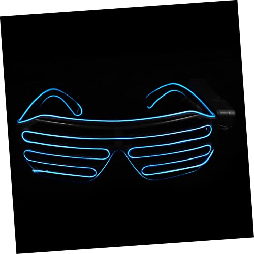 SAFIGLE 1Paar Blinkende LED Partybrille Wireless Glow für Kreative Unvergessliche Partys von SAFIGLE