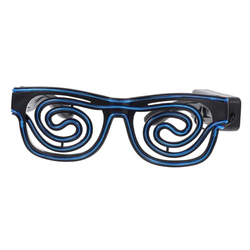 SAFIGLE 1stück Spiralen Brille Party Brille Für Nacht-events Unisex Neon-effekt Für Feiern Und Disco Ohne Batterien SAFIGLE 1stück Spiralen Brille Party Brille Für Nacht-events Unisex Neon-effekt Für Feiern Und Disco Ohne Batterien von SAFIGLE