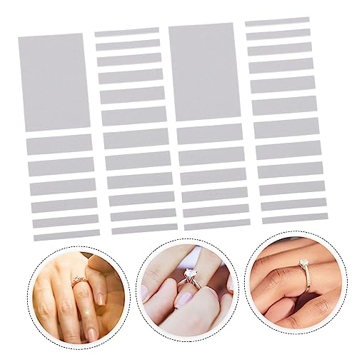 SAFIGLE 2 Blätter Ringgrößenversteller Unsichtbarer Ringgröße Adjuster Ring Verkleinerer Zubehör für Lose Ringe Komfortabel Sicher Innenliegend Schutz vor Verlust und Kratzern SAFIGLE 2 Blätter Ringgrößenversteller Unsichtbarer Ringgröße Adjuster Ring Verkleinerer Zubehör für Lose Ringe Komfortabel Sicher Innenliegend Schutz vor Verlust und Kratzern von SAFIGLE