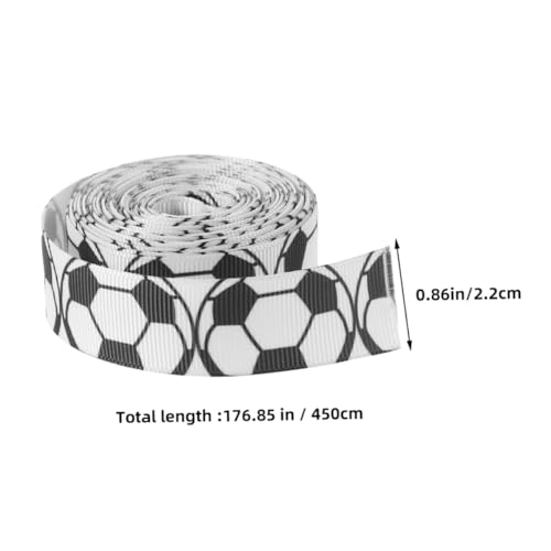 SAFIGLE 2 Rollen Fußballband Schleife Blau Sport Hochzeit Beige Dekoration mehrfarbig Banddekor Bastelbänder Party-Geschenkbänder dekoratives Band Bänder für Handwerk Stoff SAFIGLE 2 Rollen Fußballband Schleife Blau Sport Hochzeit Beige Dekoration mehrfarbig Banddekor Bastelbänder Party-Geschenkbänder dekoratives Band Bänder für Handwerk Stoff von SAFIGLE