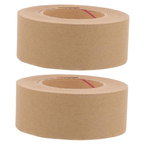 SAFIGLE 2 Rollen Wasseraktiviertes Klebeband Breit Feuchtkleber Papierband für Bilderrahmen Rückseite Stark Haftend Einfach zu Reißen zum Sicheren Fixieren und Schutz von Kunstwerken SAFIGLE 2 Rollen Wasseraktiviertes Klebeband Breit Feuchtkleber Papierband für Bilderrahmen Rückseite Stark Haftend Einfach zu Reißen zum Sicheren Fixieren und Schutz von Kunstwerken von SAFIGLE