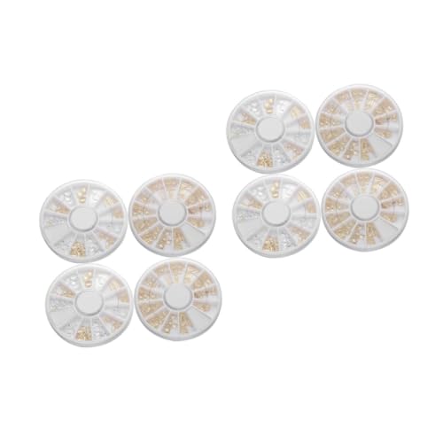 SAFIGLE 2 Sätze Nail Art Dekorationen Legierungs Nagelcharms Im Fach Runden Behälter Für Diy Maniküre Für Partys Und Kreative Nail Designs 4 Boxen * 2 SAFIGLE 2 Sätze Nail Art Dekorationen Legierungs Nagelcharms Im Fach Runden Behälter Für Diy Maniküre Für Partys Und Kreative Nail Designs 4 Boxen * 2 von SAFIGLE