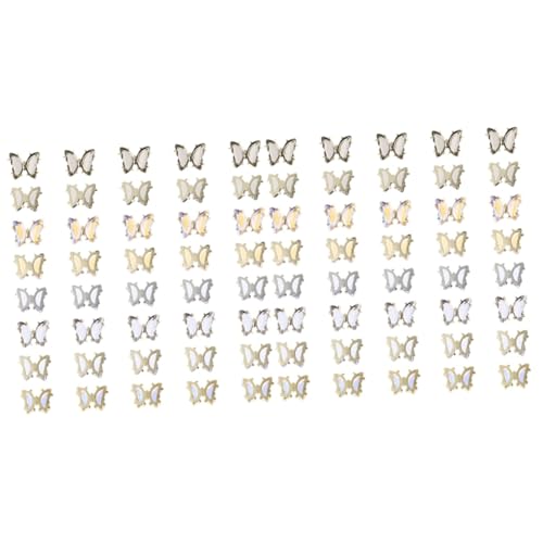 SAFIGLE 2 Sätze Schmetterling Nagelschmuck Set Teiliges Maniküre Deko Set Aus Hochwertigem Für Diy Nageldesigns Für Partys Und Besondere Anlässe 40 Stück * 2 SAFIGLE 2 Sätze Schmetterling Nagelschmuck Set Teiliges Maniküre Deko Set Aus Hochwertigem Für Diy Nageldesigns Für Partys Und Besondere Anlässe 40 Stück * 2 von SAFIGLE
