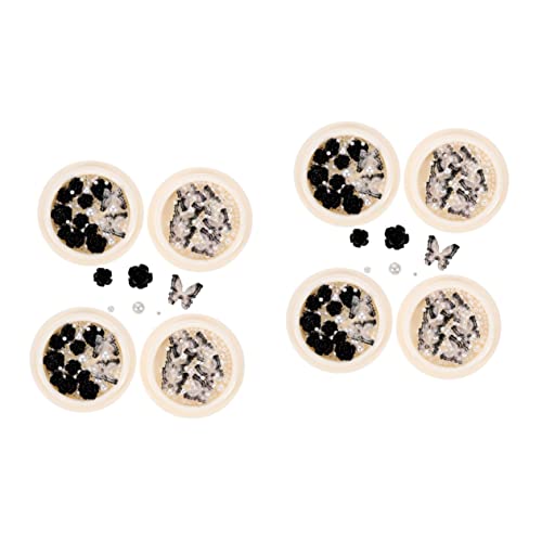 SAFIGLE 2 Sätze Schwarze Kamelien -strasssteine Kristalle Nail Strass-kit Nageldekoration Reiz Nagel Charms Nägel Charme Blumen-nagelanhänger Strass-anhänger Harz 4boxen*2 SAFIGLE 2 Sätze Schwarze Kamelien -strasssteine Kristalle Nail Strass-kit Nageldekoration Reiz Nagel Charms Nägel Charme Blumen-nagelanhänger Strass-anhänger Harz 4boxen*2 von SAFIGLE