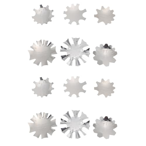 SAFIGLE 2 Sätze Teiliges Nagelschneider Stencil Vorlage Für Diy Nagelkunst French Nail Für Präzise Maniküre Und Kreative Designs 6 Stück * 2 SAFIGLE 2 Sätze Teiliges Nagelschneider Stencil Vorlage Für Diy Nagelkunst French Nail Für Präzise Maniküre Und Kreative Designs 6 Stück * 2 von SAFIGLE