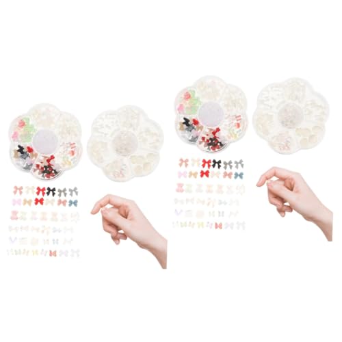 SAFIGLE 2 Sätze Zwei Boxen Mit Schleifen Förmigen Nagelcharms Austauschbare Nail Art Nagelschmuck Zubehör Für Kreative Maniküre Dekorationen 2boxen*2 SAFIGLE 2 Sätze Zwei Boxen Mit Schleifen Förmigen Nagelcharms Austauschbare Nail Art Nagelschmuck Zubehör Für Kreative Maniküre Dekorationen 2boxen*2 von SAFIGLE