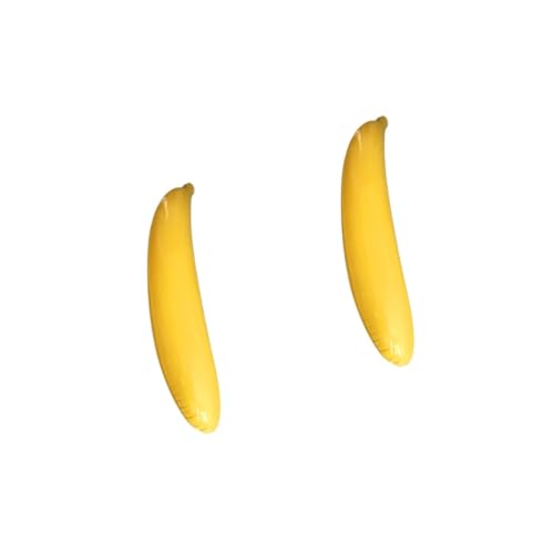 SAFIGLE 2 Stk Spielzeug Bananen-requisiten Frucht Requisiten Pvc-bananenstützen Aufblasbare Banane Bananenstütze Anzeigen Nachtclub von SAFIGLE