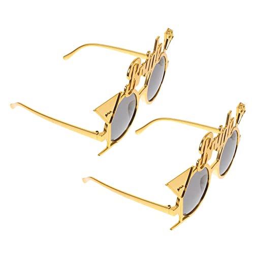 SAFIGLE 2 Stück Brautbrille Uv Halloween Hochzeitsdekor Aufdecken Gläser Brautjungfer Braut Als Dekoration Funky Spaß Junggesellin Überdimensioniert Zukünftige Braut Plastik Golden SAFIGLE 2 Stück Brautbrille Uv Halloween Hochzeitsdekor Aufdecken Gläser Brautjungfer Braut Als Dekoration Funky Spaß Junggesellin Überdimensioniert Zukünftige Braut Plastik Golden von SAFIGLE