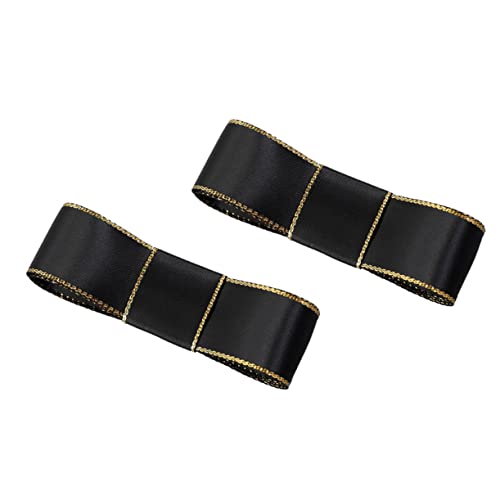 SAFIGLE 2 Stück Geschenkband Schwarzes Band Basteln Dekoration Verpackung Blau Stichworte Stoff Dekorative Bänder Sortiertes Band Polyester SAFIGLE 2 Stück Geschenkband Schwarzes Band Basteln Dekoration Verpackung Blau Stichworte Stoff Dekorative Bänder Sortiertes Band Polyester von SAFIGLE