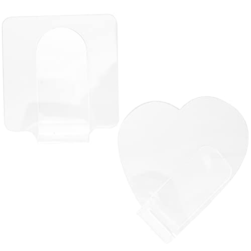 SAFIGLE 2 Stück Professionelle Maniküre Mischpalette Transparente Handliche Kosmetikpalette zum Mischen von Nagellack Lidschatten und Acrylfarben für Nageldesign und Makeup Anwendungen von SAFIGLE