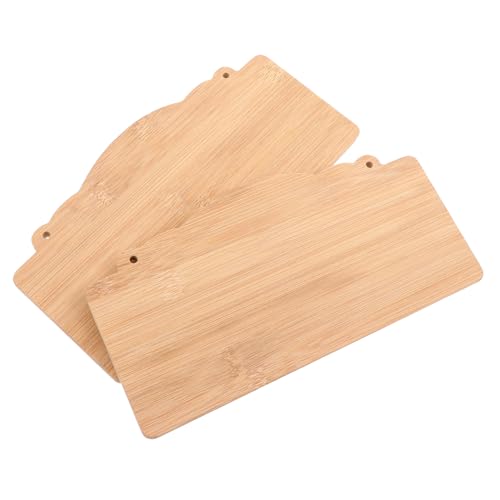 SAFIGLE 2 Stück Teiliges Hängendes Bambus schild Unbehandelt Blanko Holzplaketten zum Bemalen Umweltfreundlich Langlebig Dekorativ für Tür Garten Raum für DIY Holzkunst und SAFIGLE 2 Stück Teiliges Hängendes Bambus schild Unbehandelt Blanko Holzplaketten zum Bemalen Umweltfreundlich Langlebig Dekorativ für Tür Garten Raum für DIY Holzkunst und von SAFIGLE