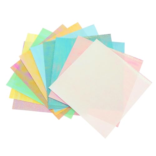 SAFIGLE 20 Blatt Perlglänzendes Origami papier Schimmerndes Bastelpapier für Anfänger Quadratisches Glitzerpapier zum Falten von Kranichen Vielseitig für DIY Deko Scrapbooking und SAFIGLE 20 Blatt Perlglänzendes Origami papier Schimmerndes Bastelpapier für Anfänger Quadratisches Glitzerpapier zum Falten von Kranichen Vielseitig für DIY Deko Scrapbooking und von SAFIGLE