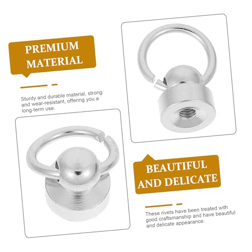 SAFIGLE 20 Sätze Teiliges DIY Lederhandwerk Schrauben Große Silberne Schraubverschlüsse für Telefonhüllen Taschen Gürtel und Schuhdekoration Installieren Vielseitig für DIY Projekte SAFIGLE 20 Sätze Teiliges DIY Lederhandwerk Schrauben Große Silberne Schraubverschlüsse für Telefonhüllen Taschen Gürtel und Schuhdekoration Installieren Vielseitig für DIY Projekte von SAFIGLE