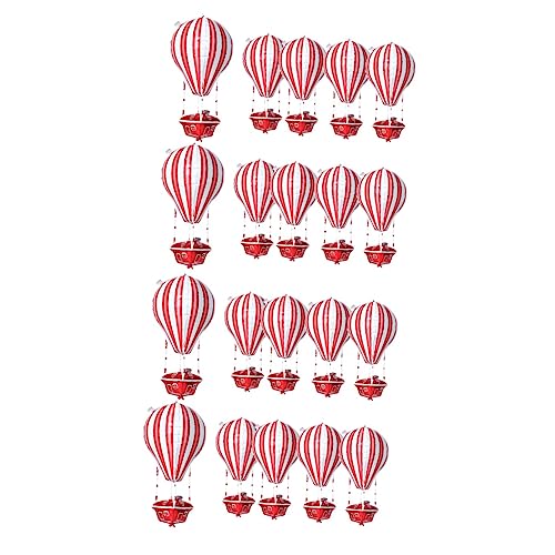SAFIGLE 20 Stk Baby-dusche-party-ballon Heißluftballon-party Wolkenballons Heißluftballon Aus Folie Ballons Aus Aluminium Mylar-heißluftballon Schwebend Kind Platz Ornamente Aluminiumfolie von SAFIGLE