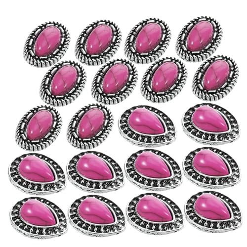 SAFIGLE 20 Stück Maniküre Diamant Nagelverzierung einzigartige Nagelcharme Frauen Nagel Charms Nagel Charme Zubehör für Nagelkunst Nailart-Schmuck Charms für Nagelkunst Harz Rosa von SAFIGLE
