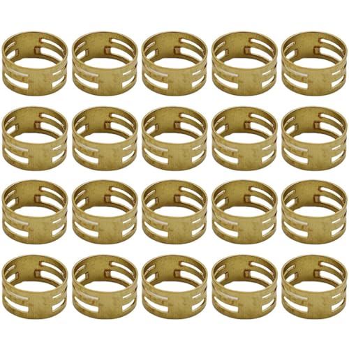 SAFIGLE 20 Stück Teiliges Jump Ring Öffner Langlebiges Schmuckwerkzeug mit Öffnungen für Verschiedene Ringgrößen zum Einfachen Öffnen und Schließen von Sprungringen für Schmuckherstellung SAFIGLE 20 Stück Teiliges Jump Ring Öffner Langlebiges Schmuckwerkzeug mit Öffnungen für Verschiedene Ringgrößen zum Einfachen Öffnen und Schließen von Sprungringen für Schmuckherstellung von SAFIGLE