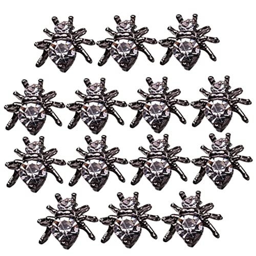 SAFIGLE 20 Stück Teiliges Spider Nail Charms für Halloween Nageldesign Einzigartige Nagelschmuck Dekoration für Kunstnägel DIY Nagelkunst Zubehör für Stilvolle Maniküre SAFIGLE 20 Stück Teiliges Spider Nail Charms für Halloween Nageldesign Einzigartige Nagelschmuck Dekoration für Kunstnägel DIY Nagelkunst Zubehör für Stilvolle Maniküre von SAFIGLE
