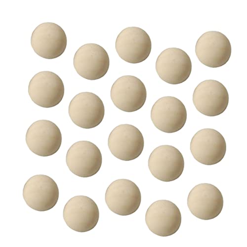 SAFIGLE 200 Stück Halbe Holzkugeln Mini Halbkugeln Naturbelassen für DIY Bastelprojekte Kunsthandwerk zum Bemalen und Dekorieren SAFIGLE 200 Stück Halbe Holzkugeln Mini Halbkugeln Naturbelassen für DIY Bastelprojekte Kunsthandwerk zum Bemalen und Dekorieren von SAFIGLE