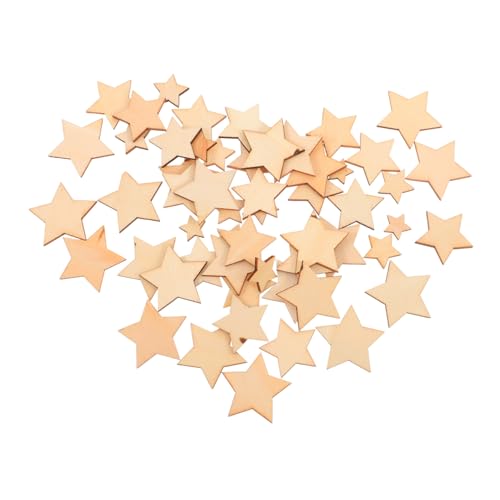 SAFIGLE 200 Stück Natürliche Holzsterne Gemischt Präzise Ausgeschnittene DIY Holzornamente für Basteln Hochzeit Partydeko Kinderhandwerk und Scrapbooking SAFIGLE 200 Stück Natürliche Holzsterne Gemischt Präzise Ausgeschnittene DIY Holzornamente für Basteln Hochzeit Partydeko Kinderhandwerk und Scrapbooking von SAFIGLE