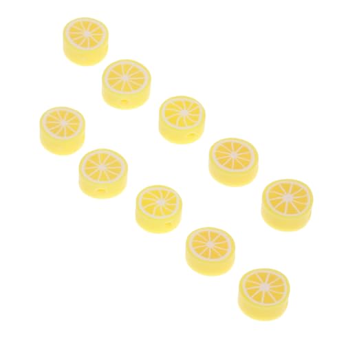 SAFIGLE 200 Stück Polymer Clay Beads Zitronenform Bastelperlen für Armband Schmuckherstellung DIY Schmuckzubehör Langlebig Farbecht für Armbänder Halsketten Anhänger SAFIGLE 200 Stück Polymer Clay Beads Zitronenform Bastelperlen für Armband Schmuckherstellung DIY Schmuckzubehör Langlebig Farbecht für Armbänder Halsketten Anhänger von SAFIGLE