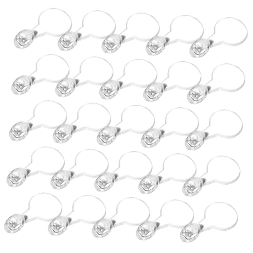 SAFIGLE 200 Stück Teiliges DIY Schmuckzubehör Klare Ohrstecker Anhänger Bails für Halsketten Armbänder Vielseitige Schmuckherstellung Leichte Stabile Anhänger für Individuelle Designs SAFIGLE 200 Stück Teiliges DIY Schmuckzubehör Klare Ohrstecker Anhänger Bails für Halsketten Armbänder Vielseitige Schmuckherstellung Leichte Stabile Anhänger für Individuelle Designs von SAFIGLE