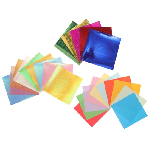 SAFIGLE 200 Stück Teiliges Origami Faltpapier Glänzend Geprägt DIY Bastelpapier für Erwachsene Vielseitiges Papier mit Glitzereffekt für Kreative Papierkunst und Handwerksprojekte SAFIGLE 200 Stück Teiliges Origami Faltpapier Glänzend Geprägt DIY Bastelpapier für Erwachsene Vielseitiges Papier mit Glitzereffekt für Kreative Papierkunst und Handwerksprojekte von SAFIGLE