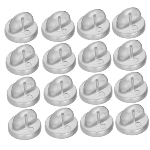 SAFIGLE 200 Stück Transparente PVC Brooch Clasp Anstecknadel Verschluss Butterfly Kupplung für Schmuckherstellung DIY Bastelprojekte Ersatz für Pin Rücken und Namensschildhalter SAFIGLE 200 Stück Transparente PVC Brooch Clasp Anstecknadel Verschluss Butterfly Kupplung für Schmuckherstellung DIY Bastelprojekte Ersatz für Pin Rücken und Namensschildhalter von SAFIGLE