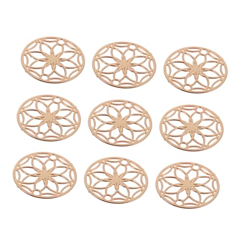 SAFIGLE 200 Stück Zarte Kupferblütenanhänger in Hellgold für Schmuckherstellung DIY Halsketten und Armbänder Langlebige Verbindungselemente für Kreative Schmuckzubehör Bastelideen SAFIGLE 200 Stück Zarte Kupferblütenanhänger in Hellgold für Schmuckherstellung DIY Halsketten und Armbänder Langlebige Verbindungselemente für Kreative Schmuckzubehör Bastelideen von SAFIGLE