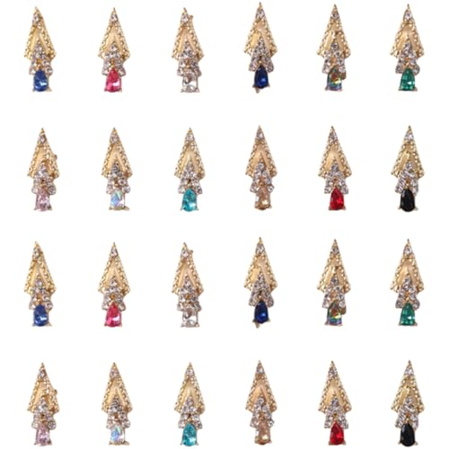SAFIGLE 24 Stück Nail Charms mit Glänzende Nagelverzierungen für DIY Nageldesigns Schmuck für Nägel für Partys und Besondere Anlässe SAFIGLE 24 Stück Nail Charms mit Glänzende Nagelverzierungen für DIY Nageldesigns Schmuck für Nägel für Partys und Besondere Anlässe von SAFIGLE