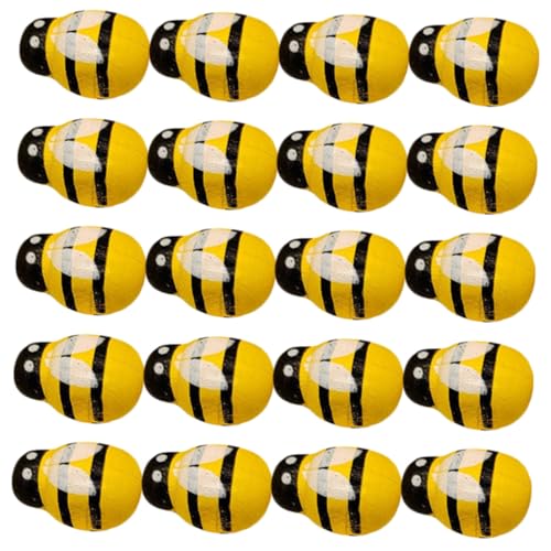 SAFIGLE 24 Stück Teiliges Holz bienen Deko Handbemalt Langlebig für DIY Bastelprojekte Hängende Holzornamente Kreative Bienen Dekoration für Küche Wohnzimmer Party und Geschenke SAFIGLE 24 Stück Teiliges Holz bienen Deko Handbemalt Langlebig für DIY Bastelprojekte Hängende Holzornamente Kreative Bienen Dekoration für Küche Wohnzimmer Party und Geschenke von SAFIGLE