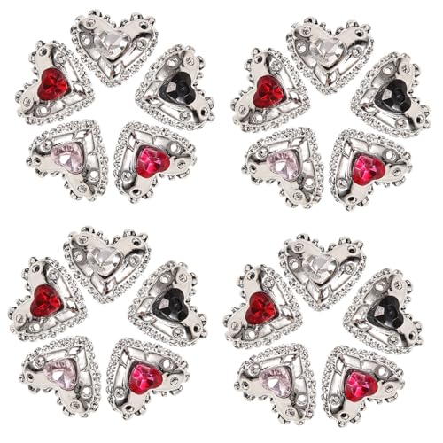 SAFIGLE 25 Stück Nagelcharms für Nagelkunst Nail Art Dekorationen mit Strasssteinen Maniküre Zubehör für Feste und Anlässe SAFIGLE 25 Stück Nagelcharms für Nagelkunst Nail Art Dekorationen mit Strasssteinen Maniküre Zubehör für Feste und Anlässe von SAFIGLE